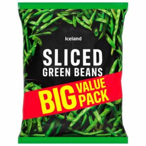 ICELAND SLICED GREEN BEANS 1KG