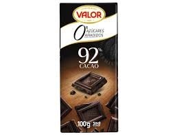 VALOR STEVIA %92 DARK CHOC 100GR