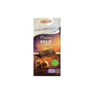 VALOR CREAMY MILK CHOCO HAZELNUT 100GR