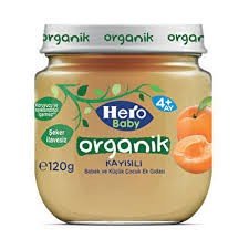 HERO BABY ORG.KAYISILI 120GR
