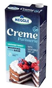 MEGGLE 1LT CREME PATIS.UNSWEETENED