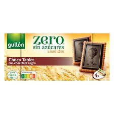 GULLON ZERO CHOC TABLET-DARK  150GR.