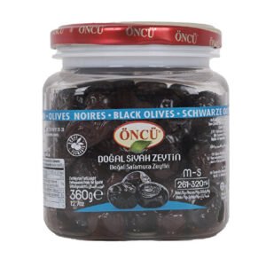 ONCU SIYAH ZEYTIN (M-S) 360GR.