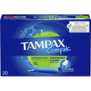 DISCREET TAMPAX SUPER 20