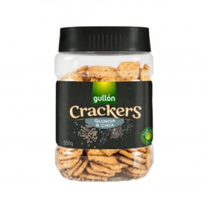 GULLON CRAKERS 250GR QINOA/CHIA